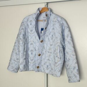 NEW! Arizona Jean Company Pale Blue Top